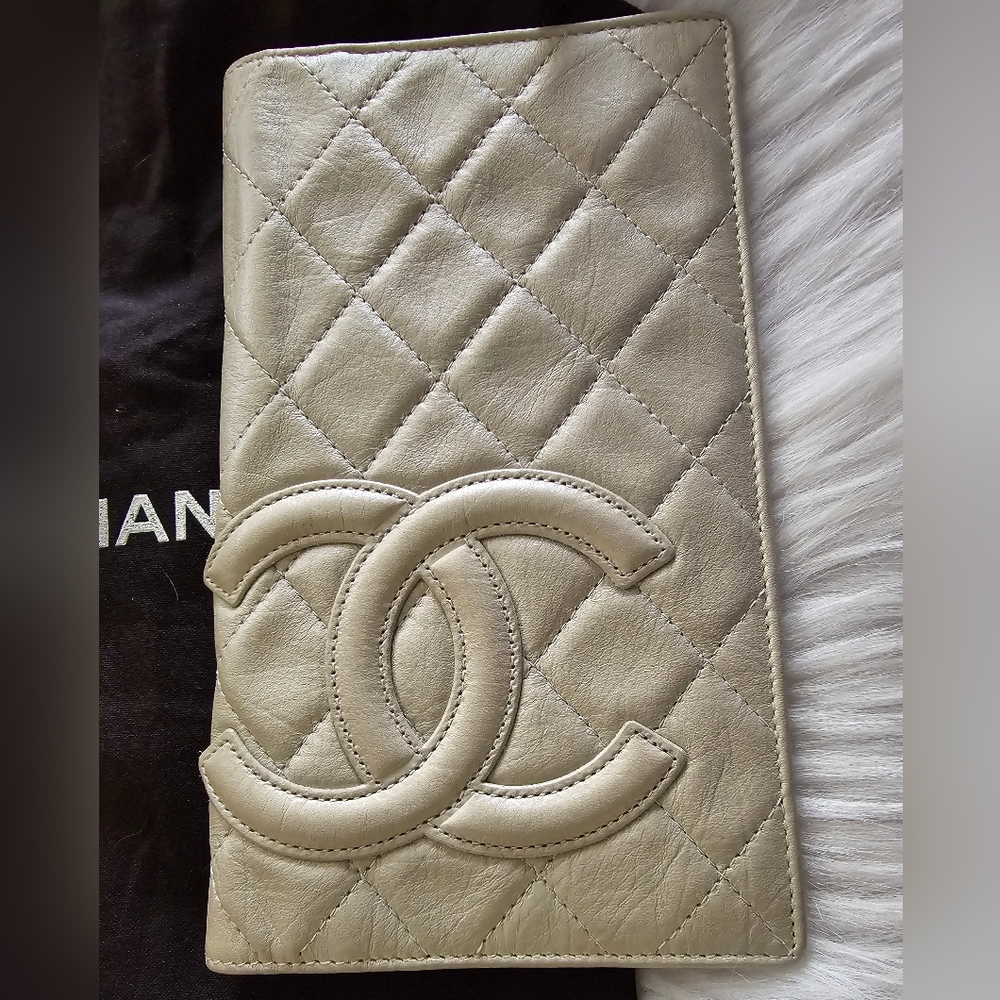 Chanel Quilted Calfskin Cambon Wallet